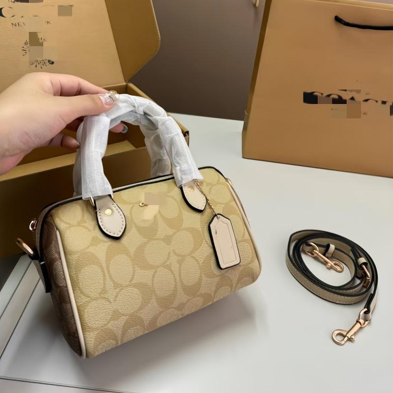 Coach Rowan 2025 Mini Boston Pillow Crossbody Women's Handbag