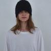 NOTHINGEVERYTHING HAIRY BEANIE IN BLACK