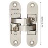 Zinc Alloy Hidden Hinge Adjustable Cross Hinge Accessory Hinge  Kitchen
