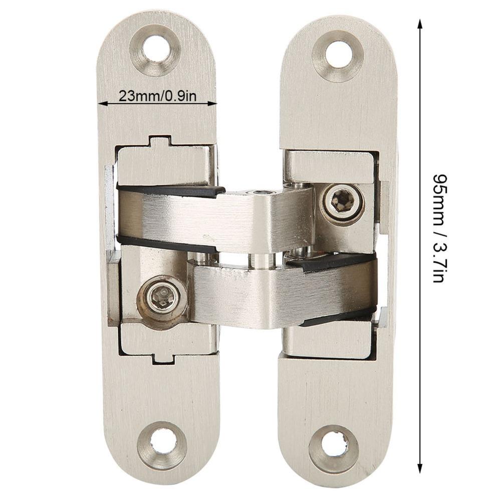 Zinc Alloy Hidden Hinge Adjustable Cross Hinge Accessory Hinge  Kitchen