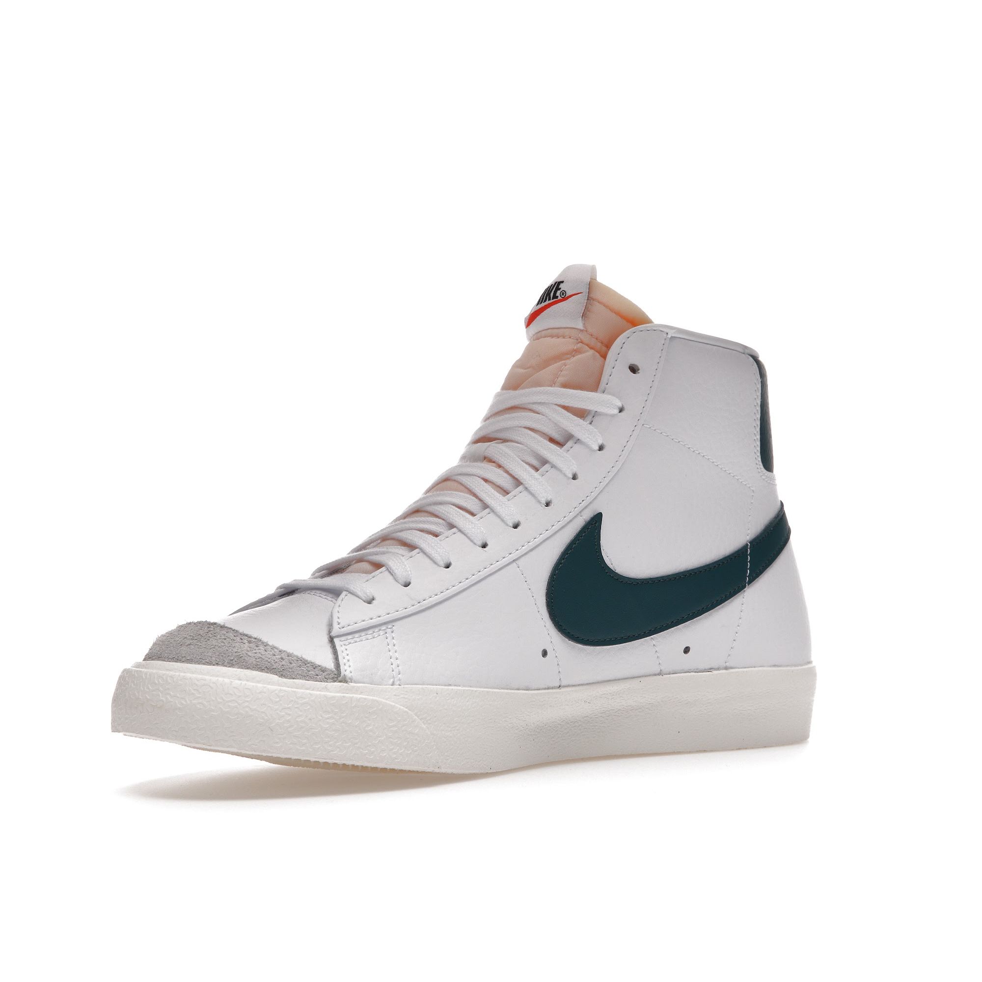 Кроссовки унисекс Nike Blazer Mid 77 Vintage White Dark Teal Green Sail BQ6806-112 42.5 — фото 5