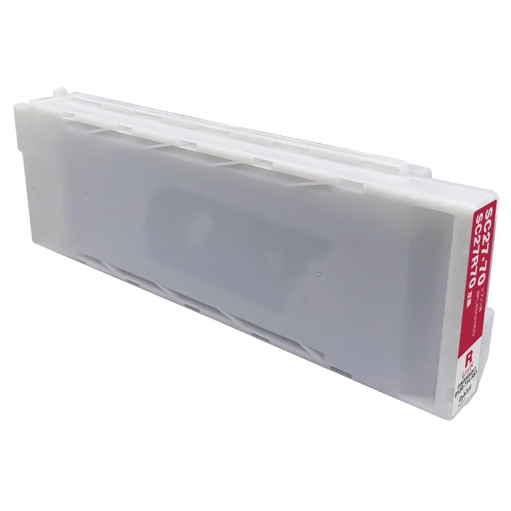 

Plaisir Canon Compatible Ink for SC27R70 with Remaining Ink Red Display, BPL-ESC27R70