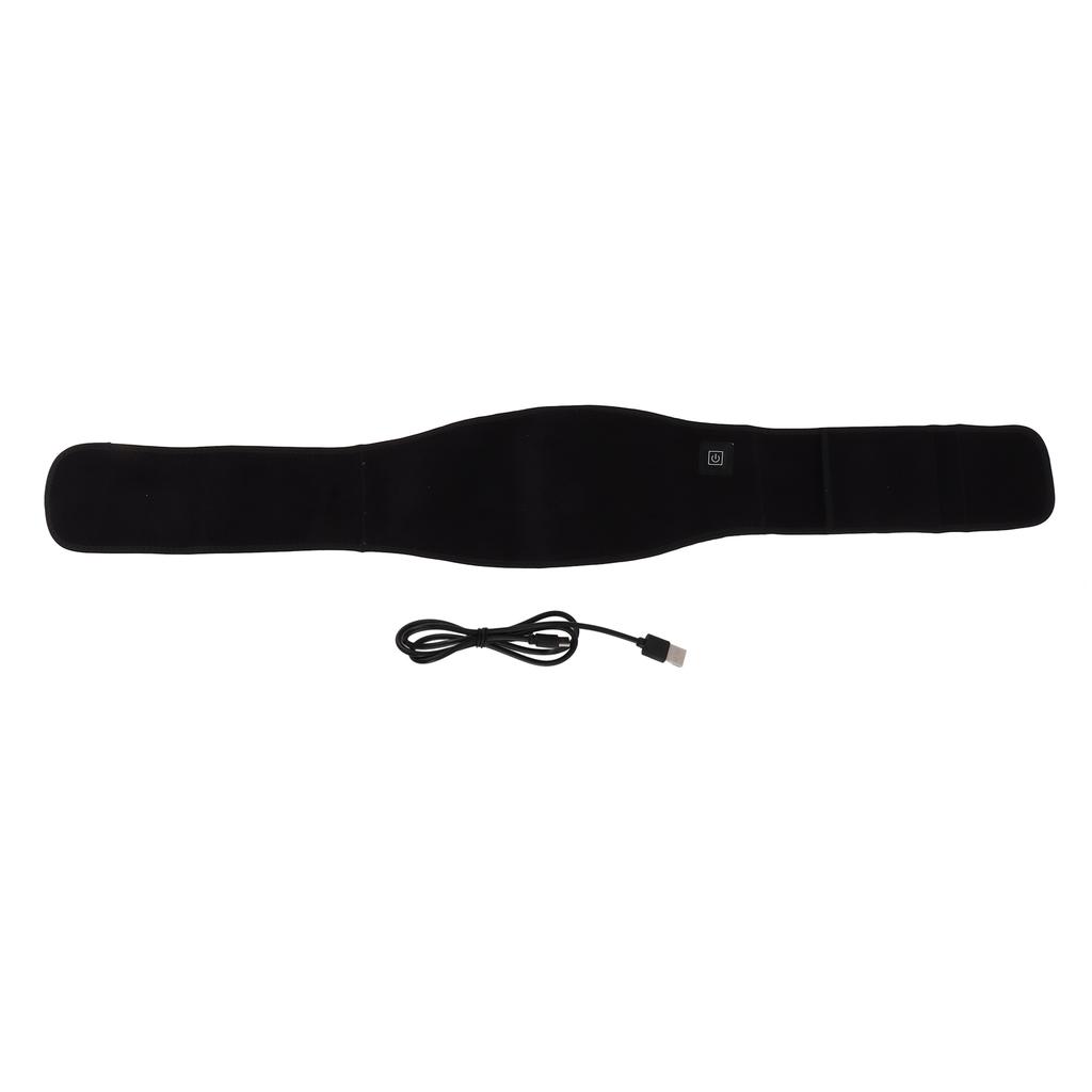 Back Heating Pad Relieve Discomfort Electric Heated Strap Wrap Hot Therapy for Cramps Lumbar