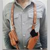 Tactical Stealth Pistol Holster Double Magazine Hidden Gun Pouches Shooting Accessories Shoulder Underarm Concealed Gun Holsters
