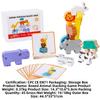 Stacking Layer Wooden Animal Stacking Block Montessori Educational Toys  Montessori Training