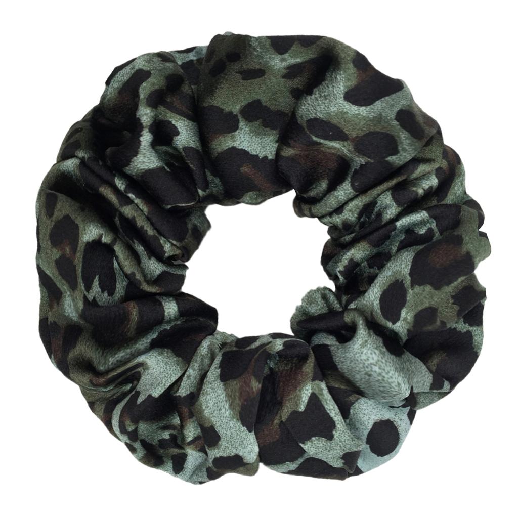 Leopard Print Scrunchies Hair Tie Hair Rope High Elasticity Elastic Hair Band Ponytail Holder Elegant Women Hair Accessories