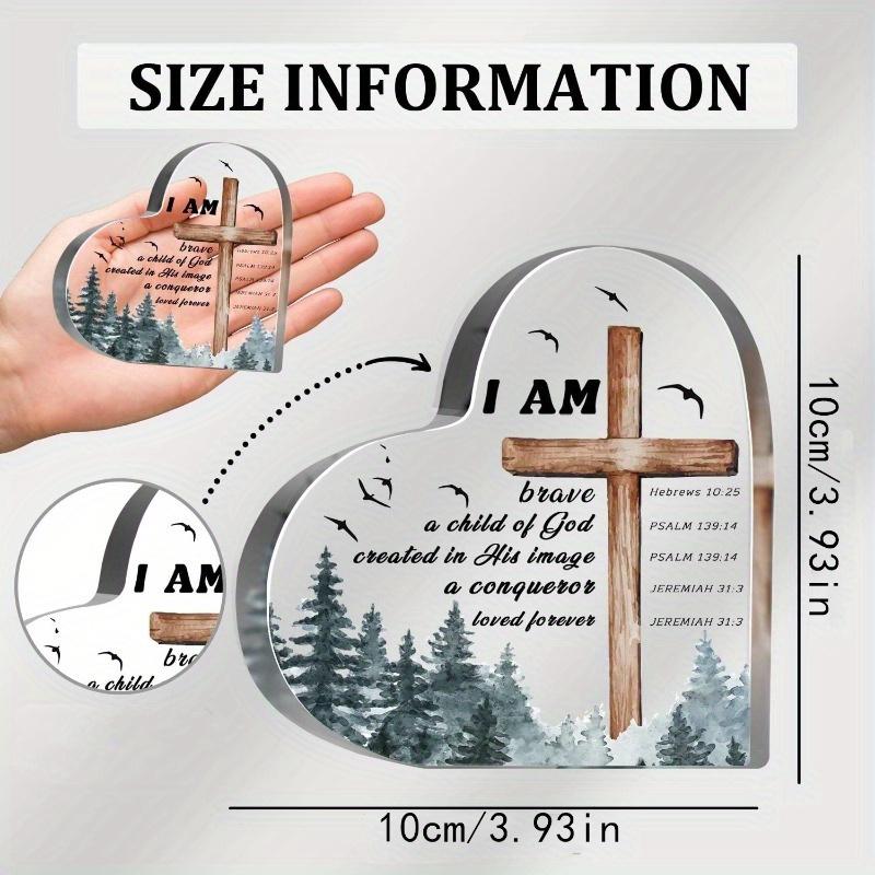 Inspirational Baptism Gift - Cherished Christian Souvenir for All Ages