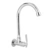 Wall-Mounted G1/2in Single Cold Water Kitchen Faucet - Basin Sink Tap (No Hose Included)