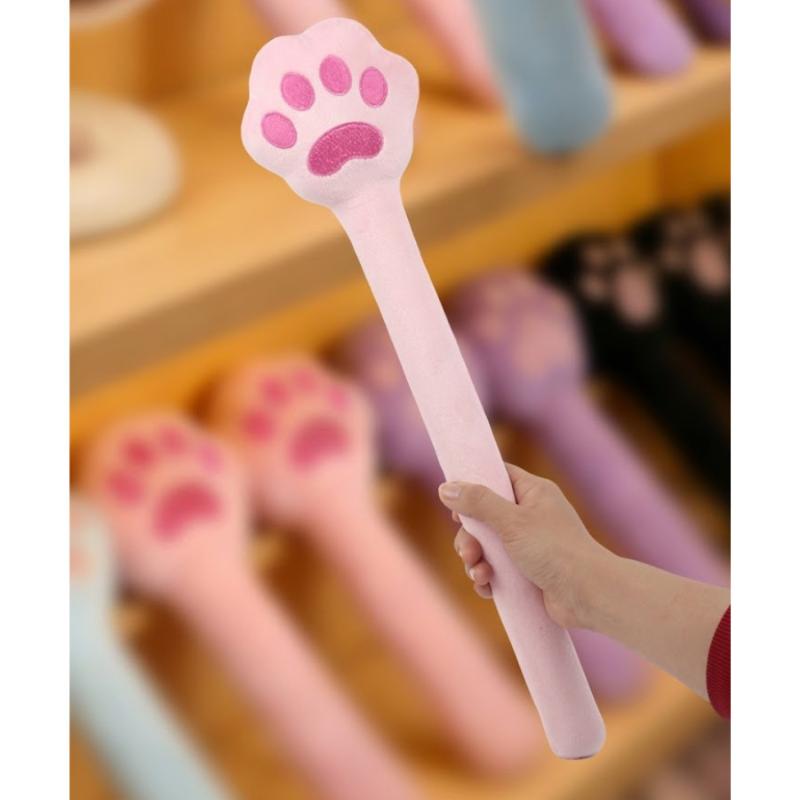 Soft Plush Meridian Massage Pat Lovely Cartoon Design Portable Fatigue Relieve Massager for Sedentary People Office Home