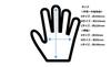 Drummers Glove Rock Grip III Navy L Size