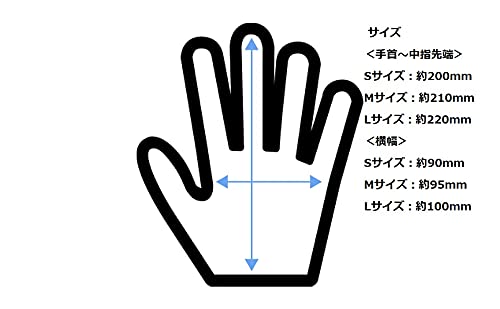 Drummers Glove Rock Grip III Navy L Size