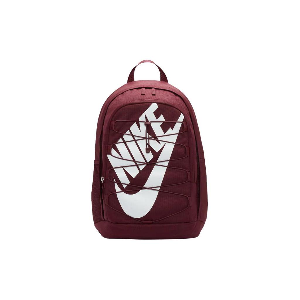 New Nike Hayward Polyester Backpack Unisex Dark Beetroot & White DV1296-638