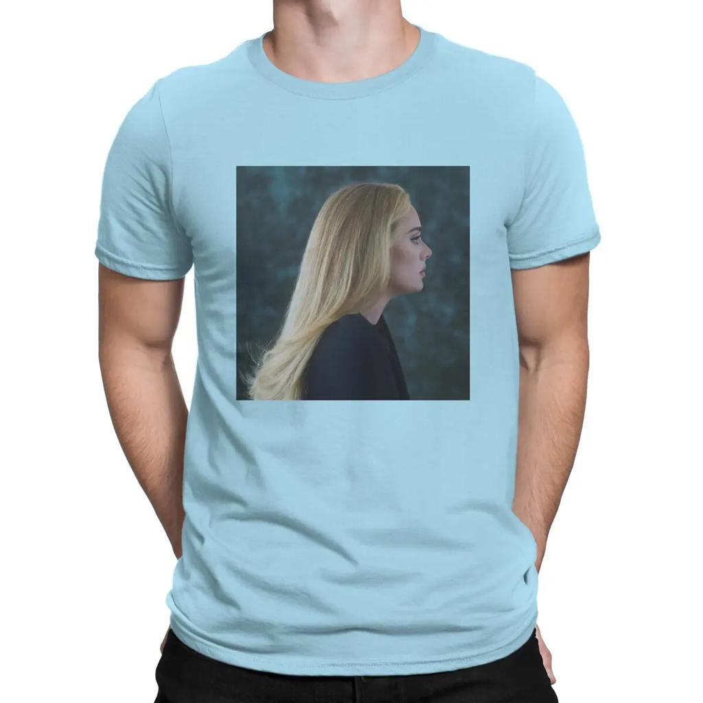 30 Pop Music T-Shirt Men A-Adele Singer Casual Cotton Tee Shirt Crew Neck Short Sleeve T Shirt Summer Clothing
