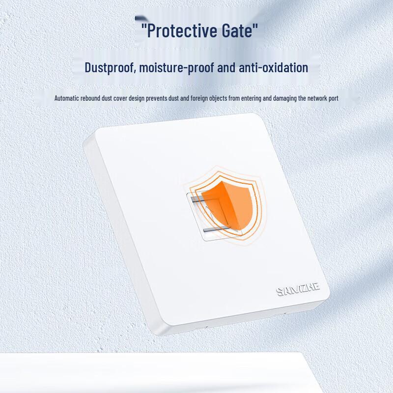 SAMZHE WAN-01 Network Module Wall Plate