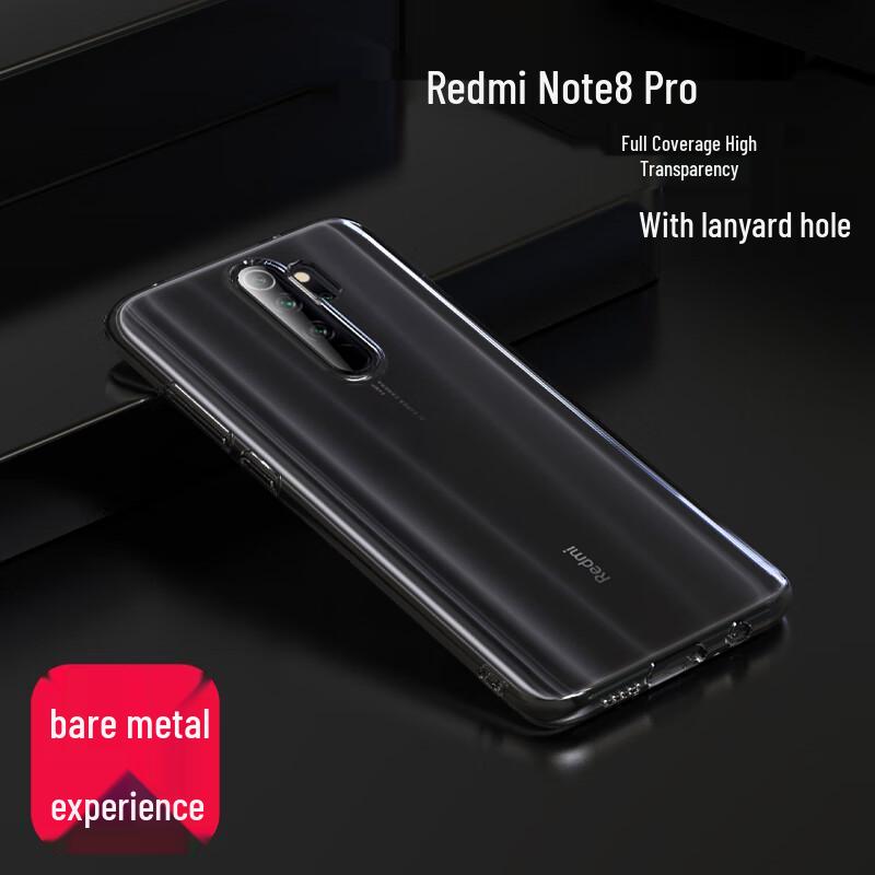 AOLANG Transparente Stoßfeste TPU Handyhülle für Redmi