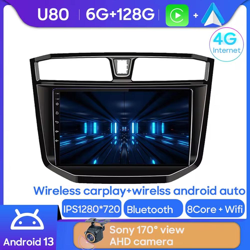 Car Android 14 For Maxus LDV T70 T60 MG Extender 2019 2020 2021 Multimedia Stereo Head Unit DVD Auto Radio GPS Navigation BT