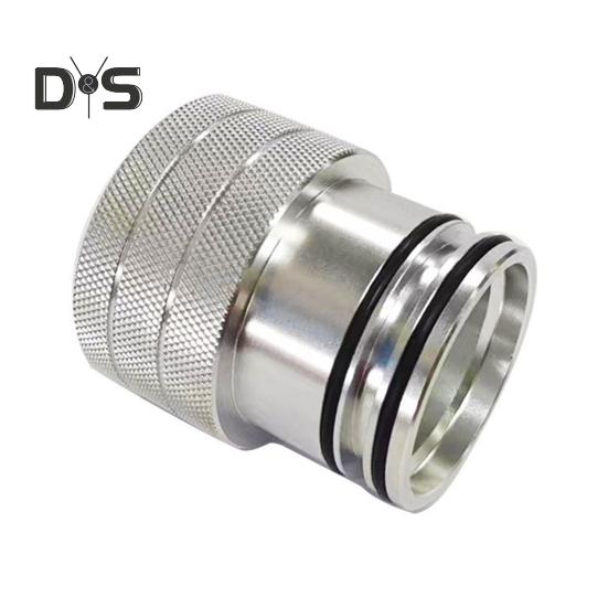 

Алюминиевый инструмент для смазки колесных подшипников с уплотнительным кольцом, нержавеющий, устойчивый к коррозии, предотвращение утечек, простой инструмент для смазки колесных подшипников серебряный