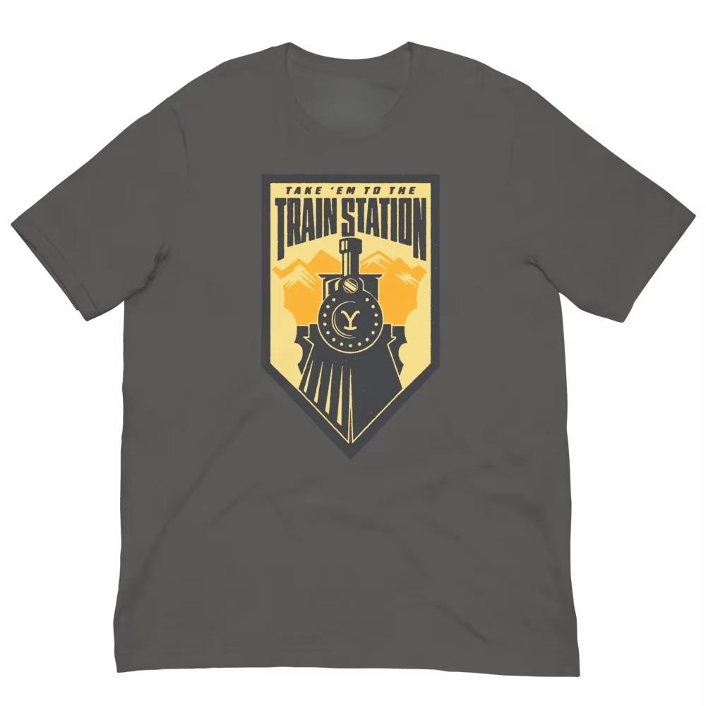 2026 New American drama Yellowstone Dutton Ranch unisex T-shirt, summer High-Quality Men's women's fashion graphics Polyester shirt