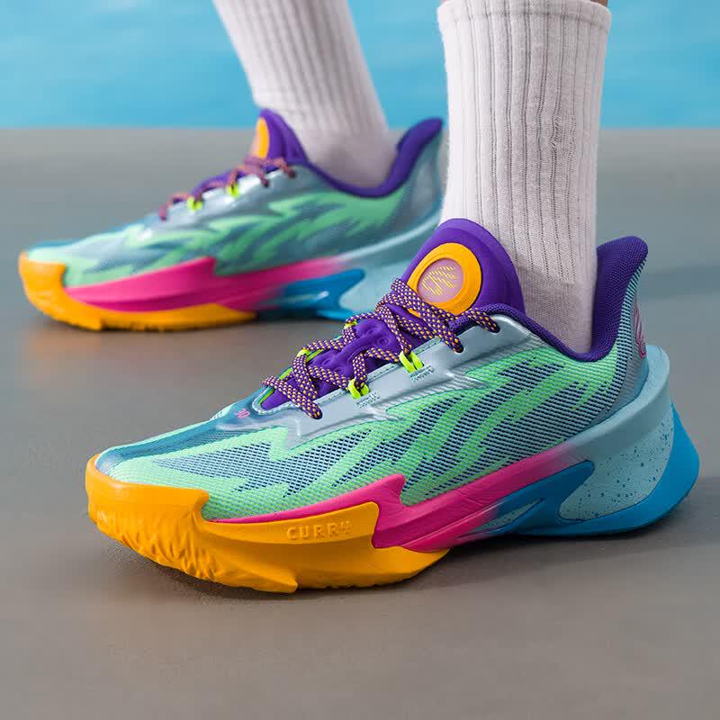 Under Armour Unisex Mid-Top Basketball Shoes 3027983-465 Men 42.5