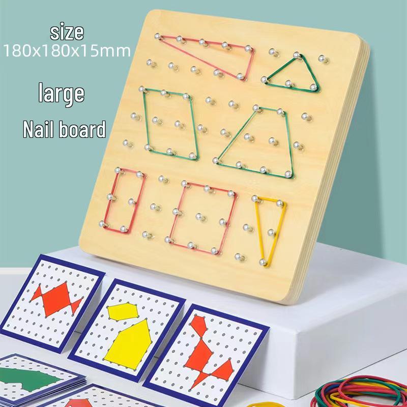 

Креативная деревянная игрушка для сопоставления форм и развития логики для детей