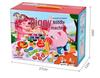 Colorful Clay Piggy Eraser & Noodle Maker Toy Set for Kids - Lightweight Clay for Boys & Girls, Ideal for Kindergarten Activities