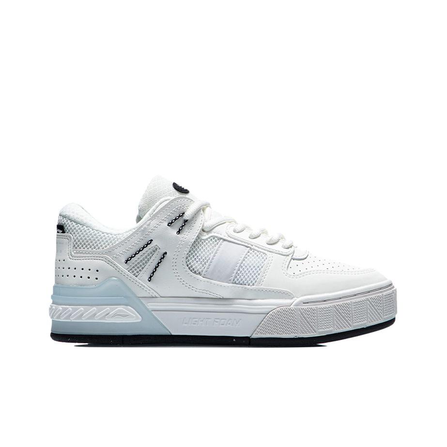 Li Ning Morning Glow Buty Skate Niskie Damskie Sneakersy Biało-Niebieskie AGCR192-1