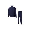 Puma Set Jachetă cu Guler cu Fermoar și Pantaloni Jogger cu Manșete Bărbați Îmbrăcăminte Activă Albastru 846467-06