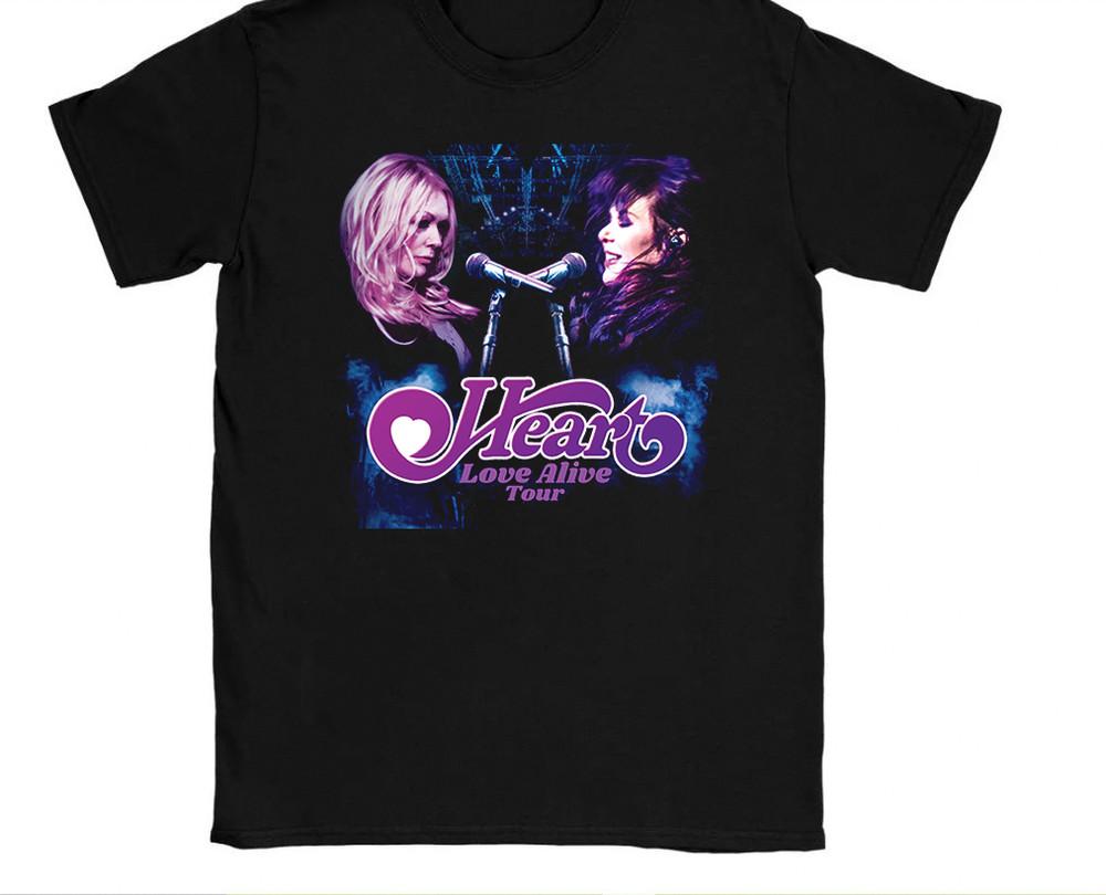 Heart band Love Alive Tour Tee Gift For Fan Cotton T-Shirt S-5XL GS225 Unisex T-Shirt XXXXL