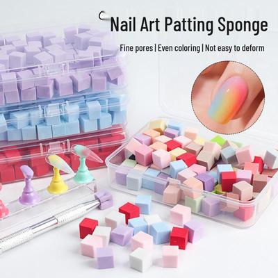 Nail Art Mini Tofu Sponge Gradient Blending Tool