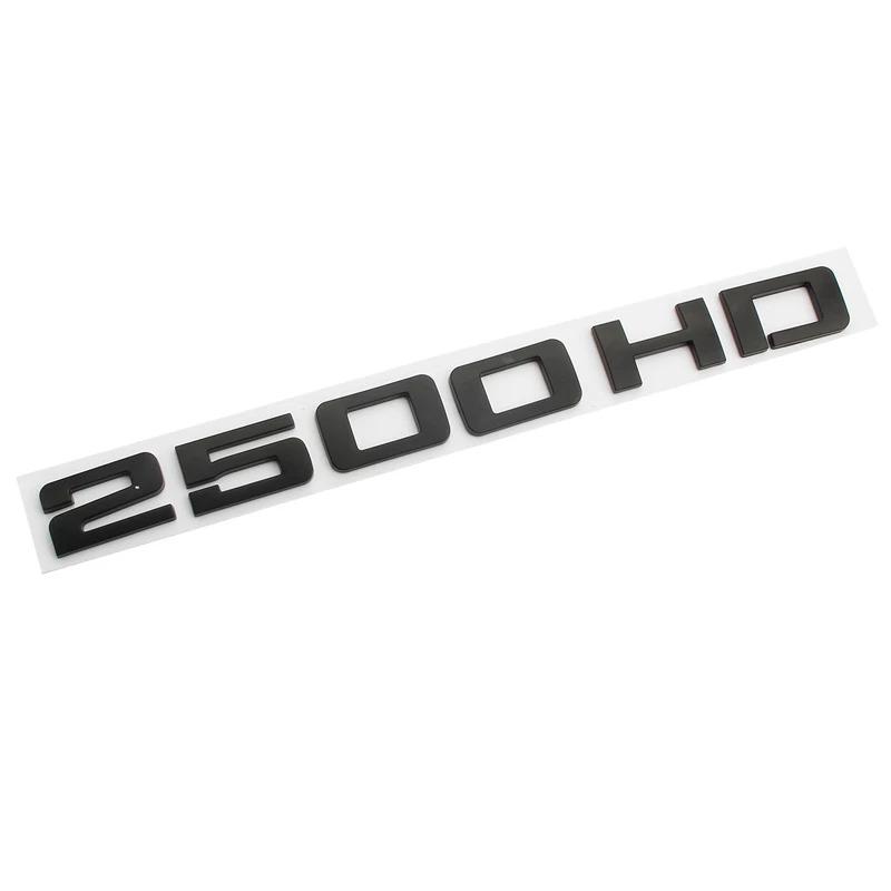 Chrome Black 2500 HD Decals Sticker For Chevrolet GMC Silverado 2500HD Sierra Yukon Car Trunk Letters Badge Emblem Stickers