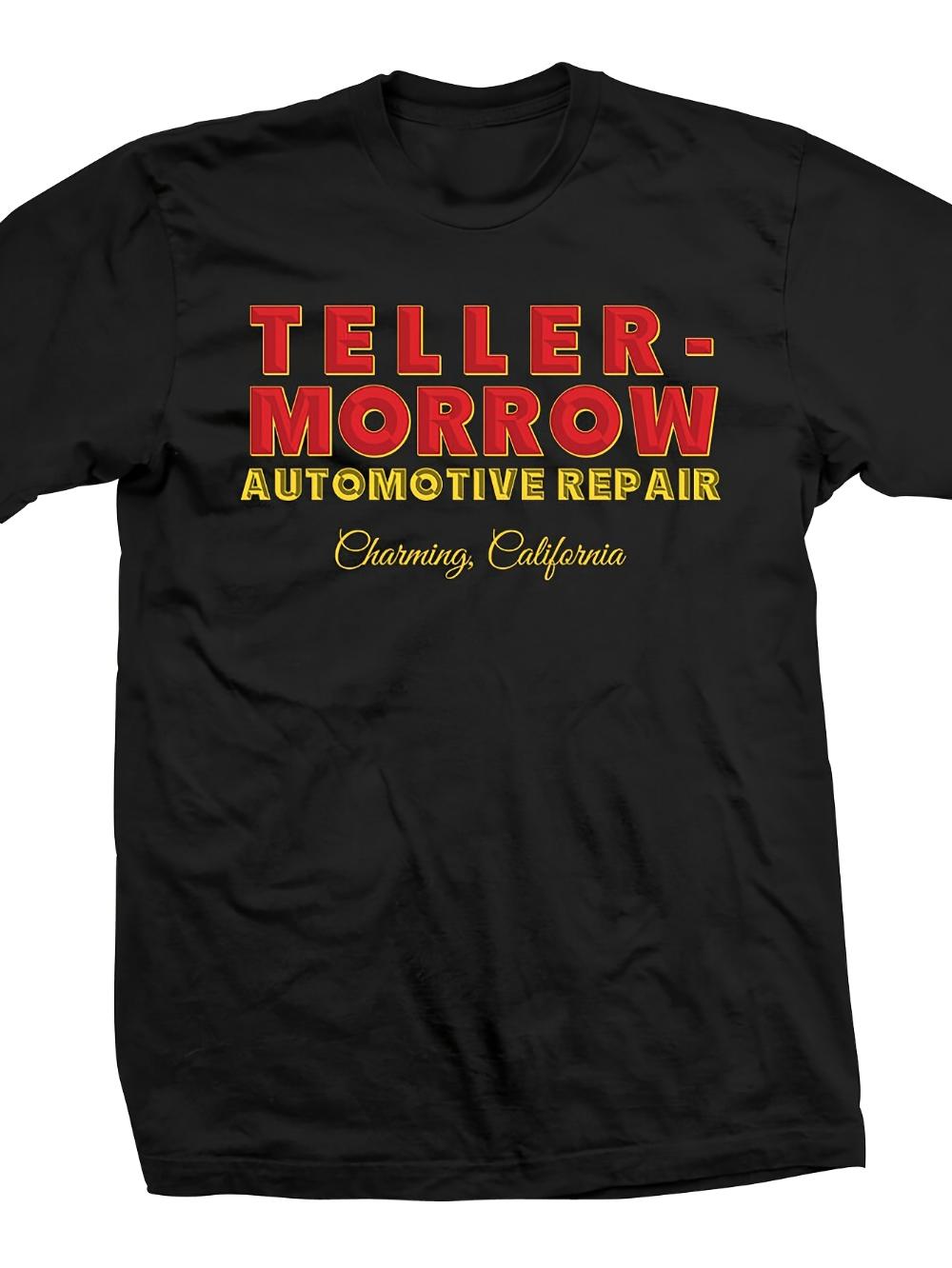 

Teller Morrow Sons T-shirt - TV series logo & character design, casual crew neck T-shirt, SOA logo, suitable for all seasons ... 5XL