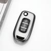 For Renault Sandero Kangoo Captur Twingo Arkana Clio 5 Logan Duster Megane 2/3 Buttons TPU Car Key Case Fob Cover Holder