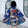New Digital Printed Japanese Harajuku Kimono Robe Poncho Pajama Cardigan