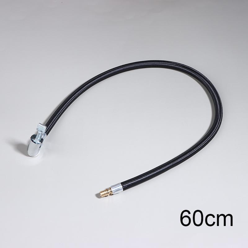 10/20/30/40/60 cm Manguera de Extensión para Inflado de Neumáticos de Coche Adaptador Conector de Tubo de Inflado de Neumáticos de Motocicleta Accesorios Exteriores para Automóvil
