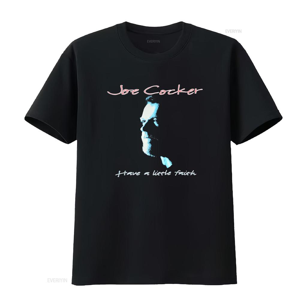 Joe Cocker Tour Have A Little Faith 1 Sided T Shirt All Size Bt330 Vintage Washed Graphic Slightly Versatile Designer Clothes