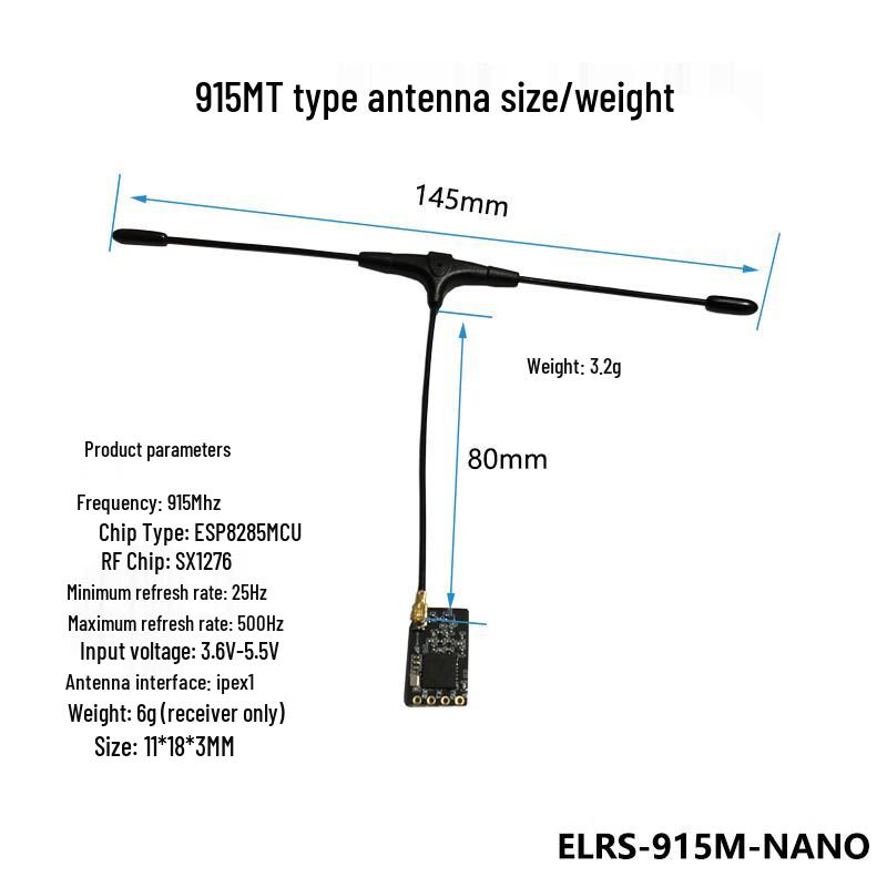 

Zhixin Yuncai Long-Range ExpressLRS FPV Receiver