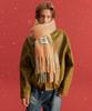 MARIE CLAIRE Cotton Candy Check Scarf (Moddsc01Mb)