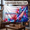 Coperta Plaid in Flanella con Nome Personalizzato Modello FC Atletico Madrid Calda Decorazione per la Casa