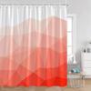 Abstract Geometric Shower Curtain Gradient Colorful Pattern Fashion Bathroom Decorations Modern Polyester Fabric Bath Curtains