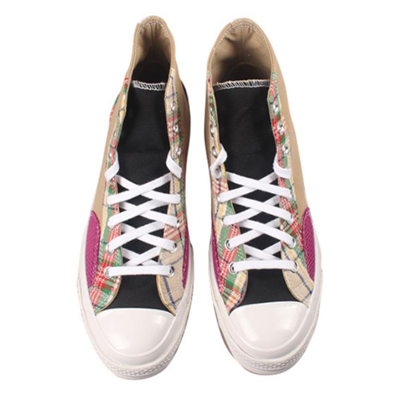 Converse Anni '70 Punta Tonda Allacciatura Alta Tela Unisex Marrone Viola