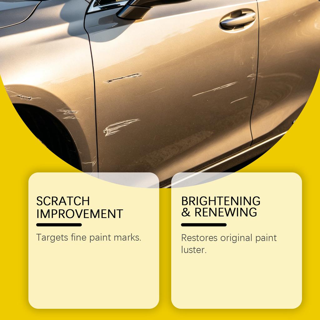 Car Scratch Repair Kit Body Paint Scratch & Scuff Renewal Daily Car Care Small Scratch Fix Pen Portable Touch-Up Tool Less