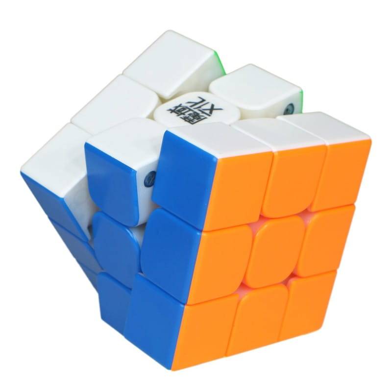 Multicolored cube for professionals, gift idea, Christmas, 3x3x3 layout