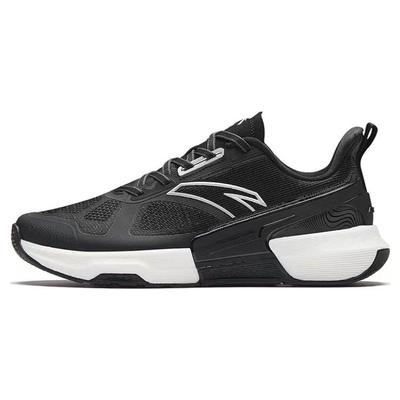 Sports Shock Absorbing Waterproof Low Top Training Shoes Men Sneakers Black 112347782-2