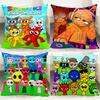 Popular Game Character Sprunki Cushion Cover Comfortable Reversible Pillow Cover Ideal for Car Sofa Bedroom Beyond