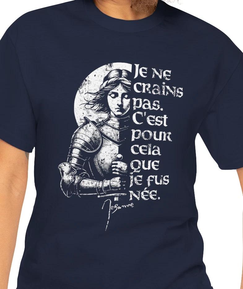 

I Am Not Afraid. I Was Born To Do This. Joan of Arc Aged T shirt 4XL
