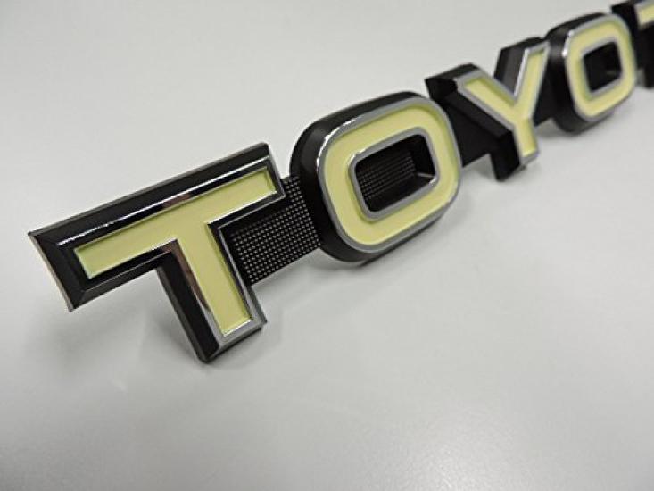 Běžný domácí originální Land Cruiser 40 FJ40 BJ40 Znak přední masky Znak Toyota Toyota Motor Corporation [Vzácné díly] (TOYOTA)
