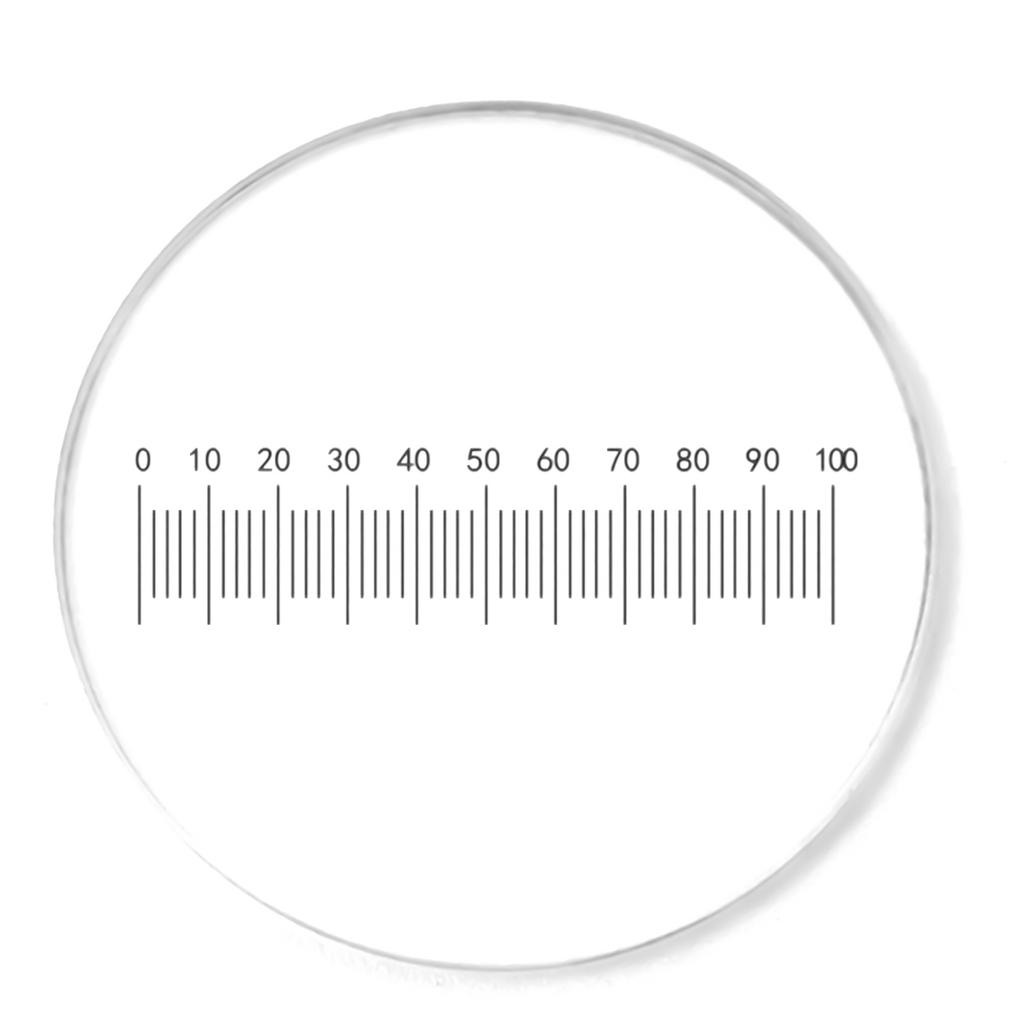 C1-C7 Microscope Calibration Slide High Precision Stage Micrometer Ocular Reticle Eyepieces Calibration Ruler Slides
