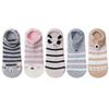 5 pairs women cotton socks stereoscopic Cute Animal Female Kawaii Cat With Dog Summer Short Socks Women Casual Soft Funny Socks