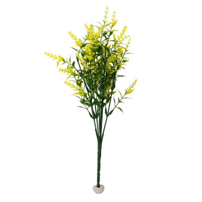 24 Bundles Artificial Flower Bouquets Artificial Flower for Farmhouses Garden Wedding Decorations