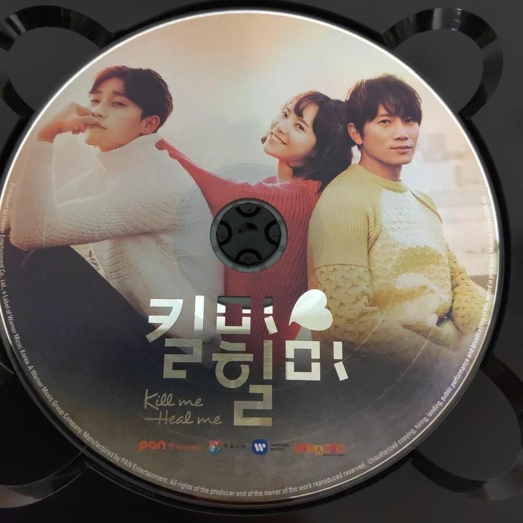 [USED] Kill Me Heal Me Korean OST CD Starring Ji Sung (with 2 L-size Photos)